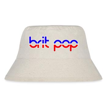 BRIT POP - Stanley/Stella Recycled Bucket Hat - natural - Front