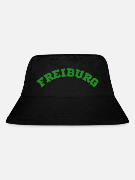 Freiburg - Stanley/Stella recycelter Bucket Hat - Schwarz