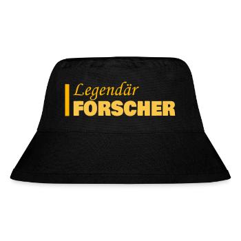 Profession Researcher - Stanley/Stella Recycled Bucket Hat - black - Front
