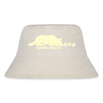 SHS Logo lemon - Stanley/Stella recycelter Bucket Hat - Naturweiß - Vorne