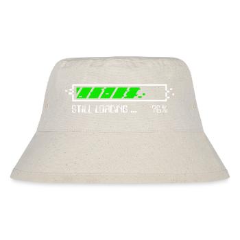 Noch lädend – Patience Gamer - BLC - Stanley/Stella recycelter Bucket Hat - Naturweiß - Vorne