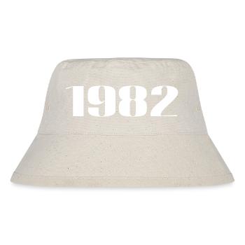 1982 - Gift born in 1982 - Stanley/Stella Recycled Bucket Hat - natural - Front