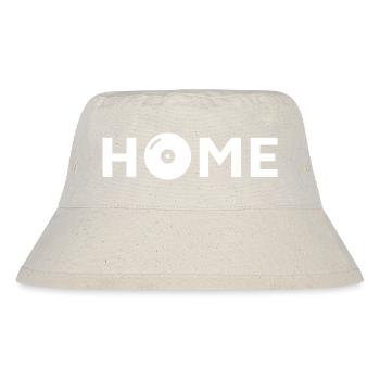 Partyhaus, Disko, Musikhaus - Stanley/Stella recycelter Bucket Hat - Naturweiß - Vorne