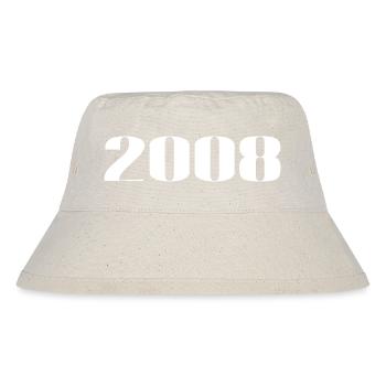 2000 - Gift born in 2000 - Stanley/Stella Recycled Bucket Hat - natural - Front