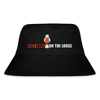 goose on the loose - Stanley/Stella Recycled Bucket Hat - black - Front