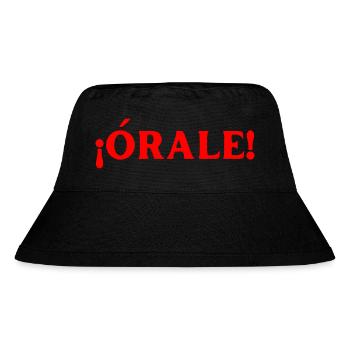 Genau richtig Spanisch Sprache - Stanley/Stella recycelter Bucket Hat - Schwarz - Vorne