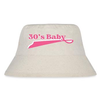 Year 30 baby - Stanley/Stella Recycled Bucket Hat - natural - Front