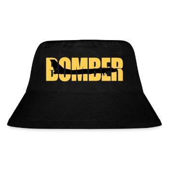 Bomber Tu-95 - Stanley/Stella recycelter Bucket Hat - Schwarz - Vorne