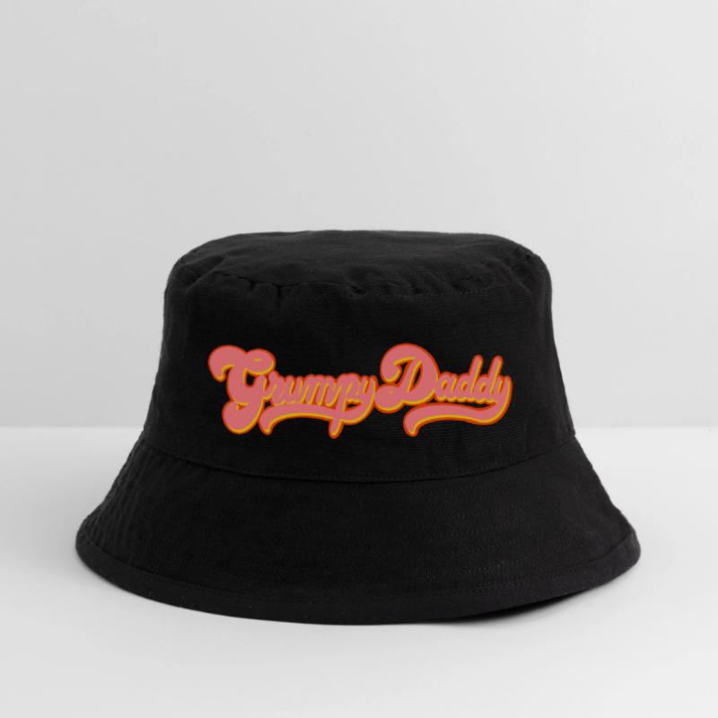 Grumpy Daddy Retro Script - Color "Exploitation" Stanley/Stella Recycled Bucket Hat