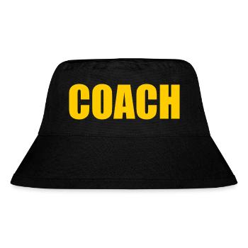 Coach - Stanley/Stella Recycled Bucket Hat - black - Front