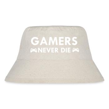 Game Gaming PC - Stanley/Stella recycelter Bucket Hat - Naturweiß - Vorne