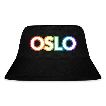 OSLO RAINBOW HAPPY PRIDE - Bob recyclé Stanley/Stella - noir - Devant