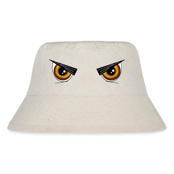 Halloween Eyes - Stanley/Stella Recycled Bucket Hat - natural - Front