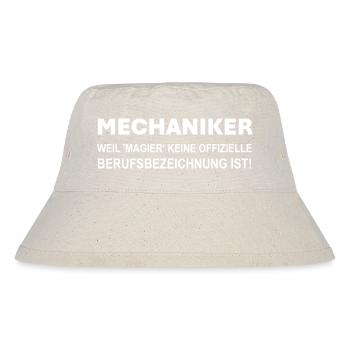 Mechanic - Stanley/Stella Recycled Bucket Hat - natural - Front