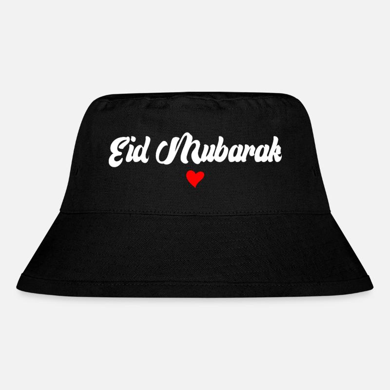 Islam Eid Mubarak - Stanley/Stella Recycled Bucket Hat - black
