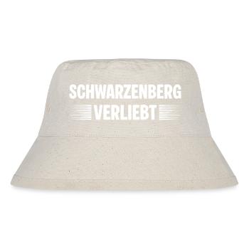 Schwarzenberg Verliebt - Stanley/Stella recycelter Bucket Hat - Naturweiß - Vorne