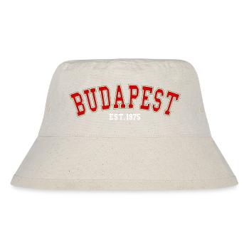 Budapest_Est_1975 - Stanley/Stella recycelter Bucket Hat - Naturweiß - Vorne