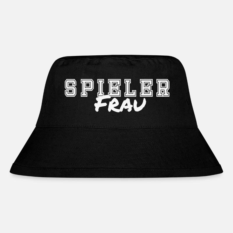Spielerfrau - Stanley/Stella recycelter Bucket Hat - Schwarz