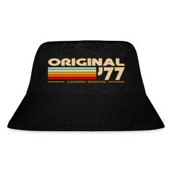 1977 - Stanley/Stella Recycled Bucket Hat - black - Front