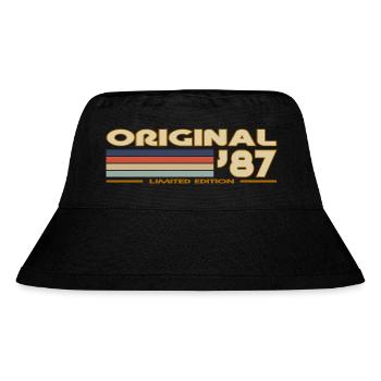 1987 - Stanley/Stella Recycled Bucket Hat - black - Front