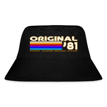 Original 81 Arc En Ciel Vintage - Bob recyclé Stanley/Stella - noir - Devant