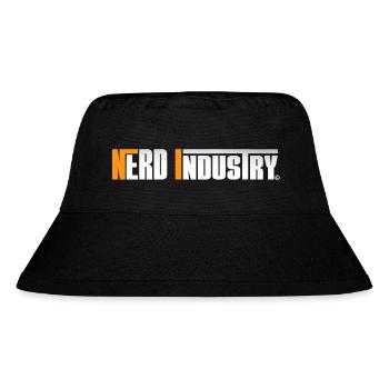 BANIERE NERD BRANCHE TRANSPARENT - Stanley/Stella recycelter Bucket Hat - Schwarz - Vorne
