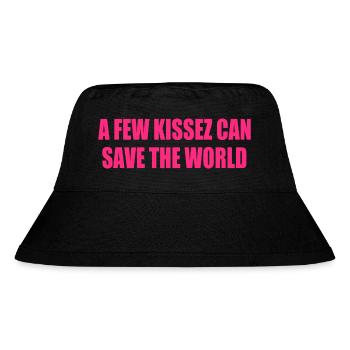 a few kissez can save the world - Bob recyclé Stanley/Stella - noir - Devant
