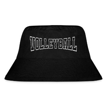Volleyball - Stanley/Stella Recycled Bucket Hat - black - Front