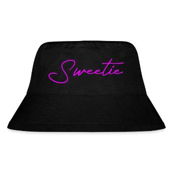 Sweetie pink - Stanley/Stella Recycled Bucket Hat - black - Front