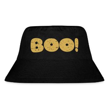 Boo - Stanley/Stella Recycled Bucket Hat - black - Front