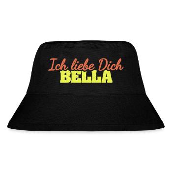 Dear Bella, - Stanley/Stella Recycled Bucket Hat - black - Front