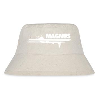 Splash of color Magnus - Stanley/Stella Recycled Bucket Hat - natural - Front