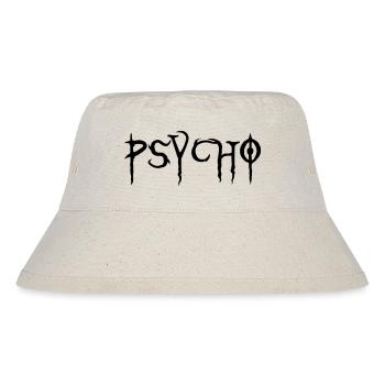 psycho 2 - Stanley/Stella recycelter Bucket Hat - Naturweiß - Vorne