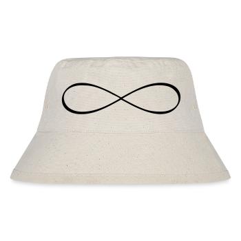 Infinity Infinity Symbol Friendship - Stanley/Stella Recycled Bucket Hat - natural - Front