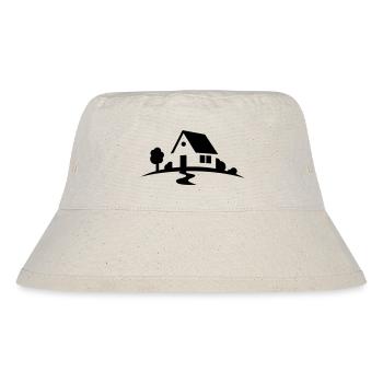 House - Stanley/Stella Recycled Bucket Hat - natural - Front