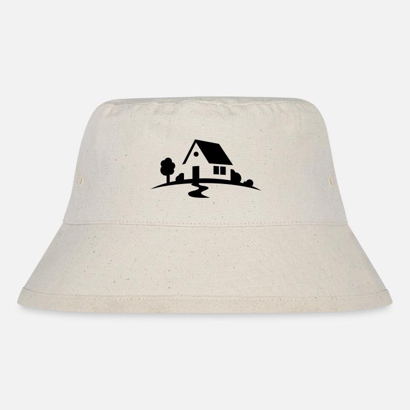 House - Stanley/Stella Recycled Bucket Hat - natural