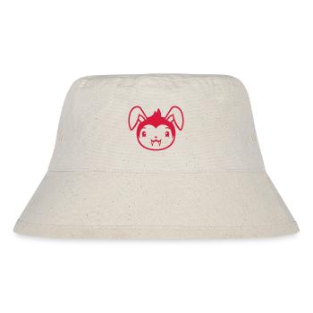 Lapin Vampire Sharp Longues Dents Halloween Costume - Bob recyclé Stanley/Stella - blanc naturel - Devant