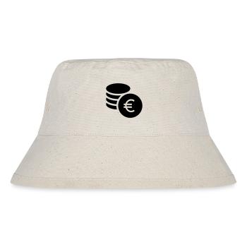 Euro, millionaire, savings - Stanley/Stella Recycled Bucket Hat - natural - Front