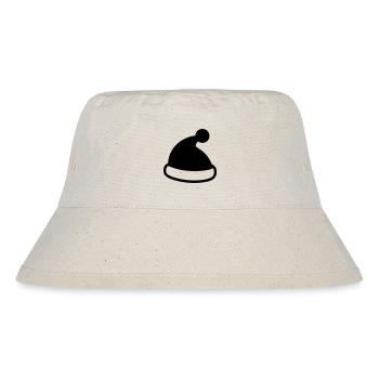 Christmas hat - Stanley/Stella Recycled Bucket Hat - natural - Front