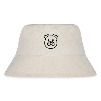 Dog - Stanley/Stella Recycled Bucket Hat - natural - Front