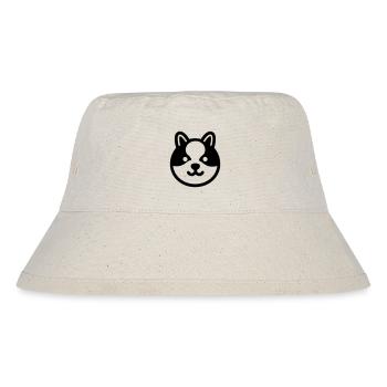 Dog - Stanley/Stella Recycled Bucket Hat - natural - Front