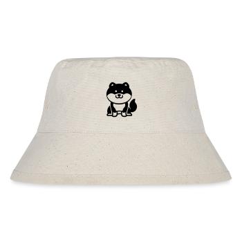 Dog - Stanley/Stella Recycled Bucket Hat - natural - Front