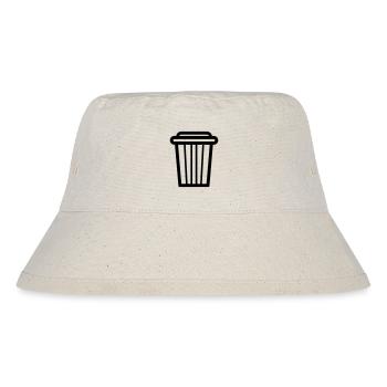 dustbin - Stanley/Stella Recycled Bucket Hat - natural - Front