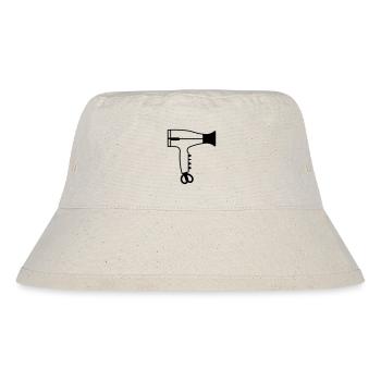 Hair dryer - Stanley/Stella Recycled Bucket Hat - natural - Front