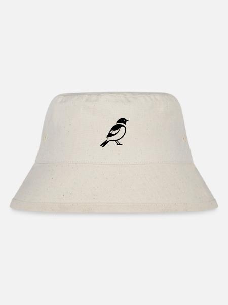 Vogel - Stanley/Stella recycelter Bucket Hat - Naturweiß