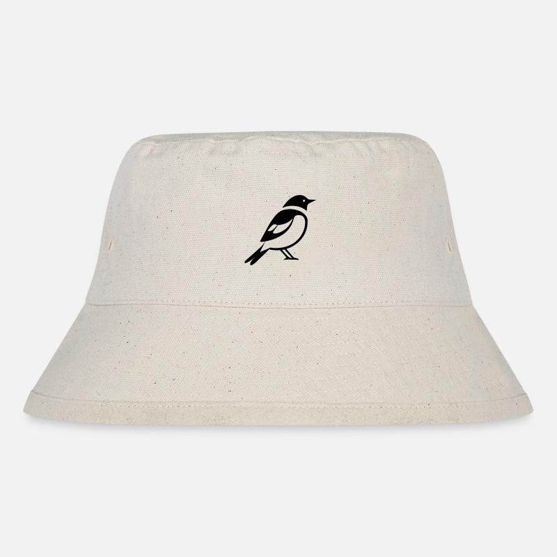Vogel - Stanley/Stella recycelter Bucket Hat - Naturweiß