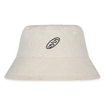 Zauberstab - Stanley/Stella recycelter Bucket Hat - Naturweiß - Vorne