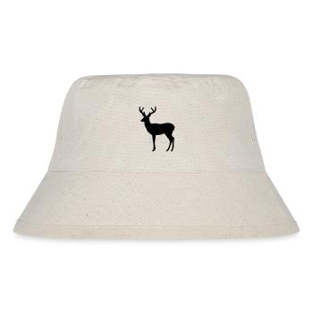 Deer - Stanley/Stella Recycled Bucket Hat - natural - Front