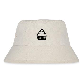 Cupcake - Stanley/Stella Recycled Bucket Hat - natural - Front