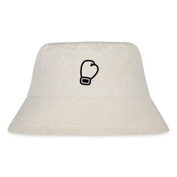 Boxing Glove - Stanley/Stella Recycled Bucket Hat - natural - Front